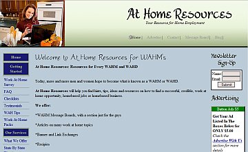 At Home Resources